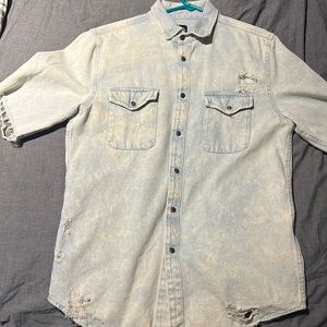 ZARA RELAXED FIT JEAN JACKET